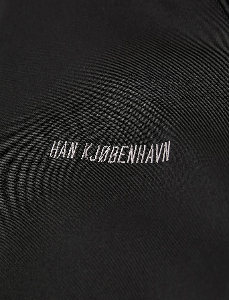 HAN Kjøbenhavn - Logo Track Jacket - forårsjakker - black - 3