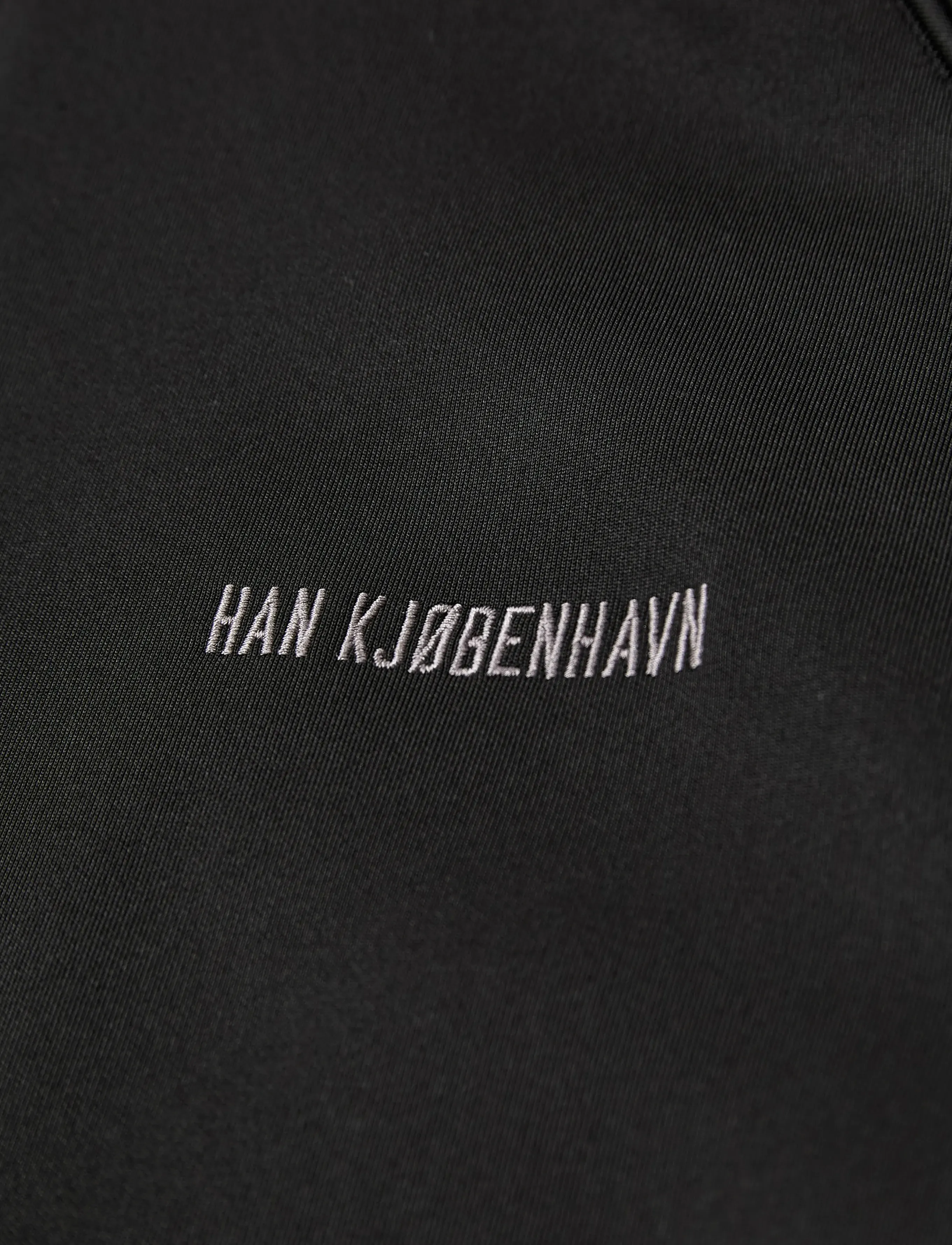 HAN Kjøbenhavn - Logo Track Jacket - frühlingsjacken - black - 3