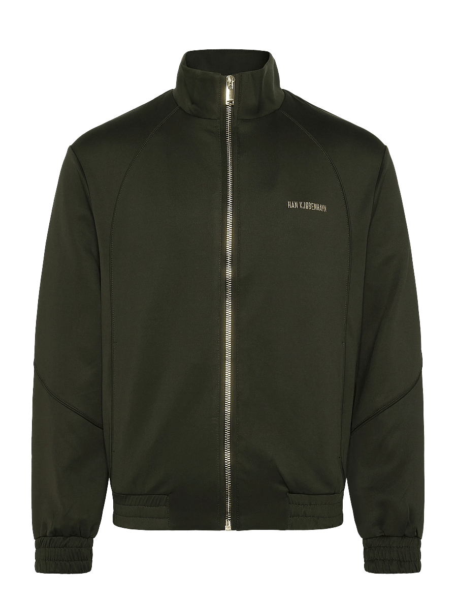 HAN Kjøbenhavn - Logo Track Jacket - trainingsanzüge - deep green - 1