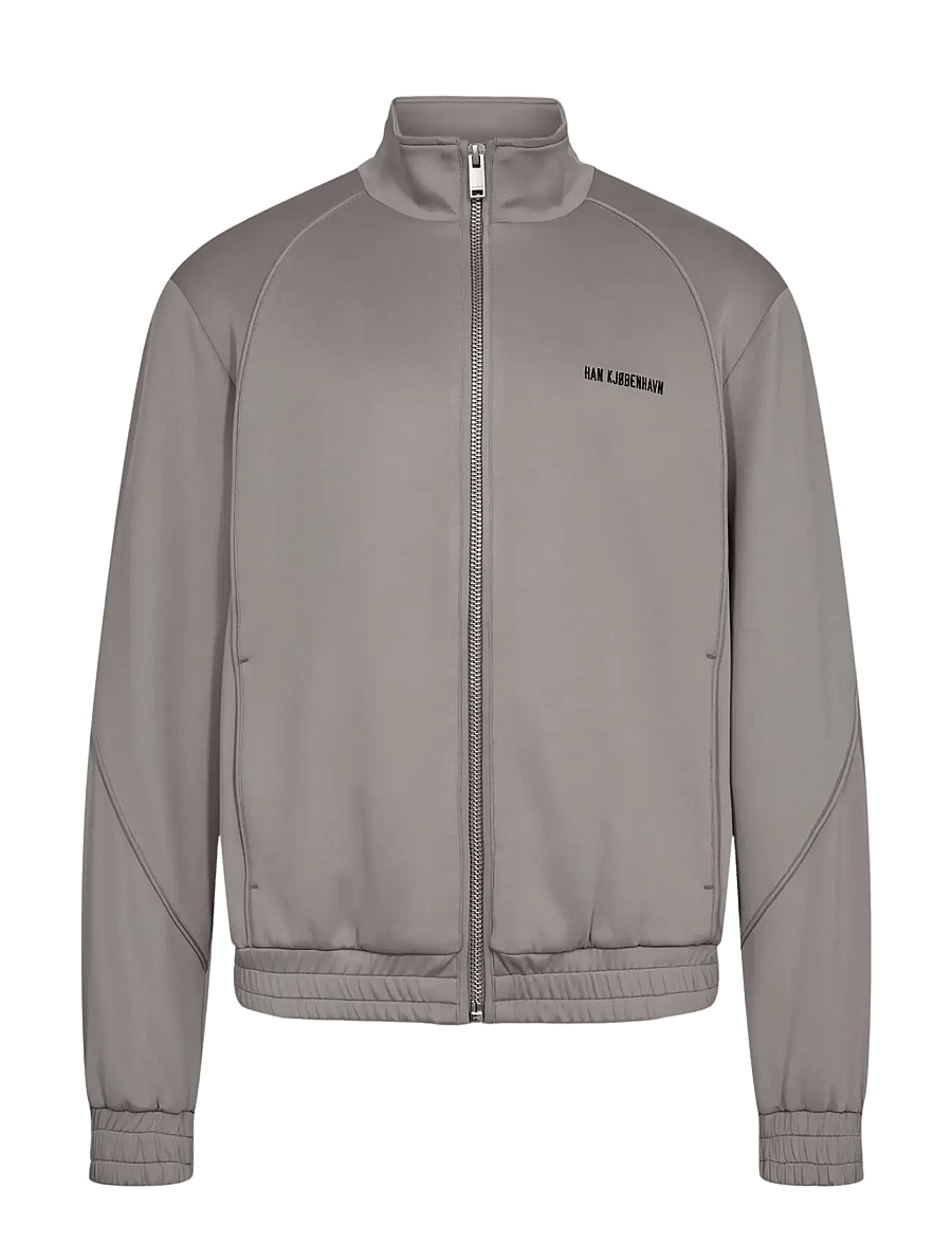 HAN Kjøbenhavn - Logo Track Jacket - vorjakkar - light grey - 1