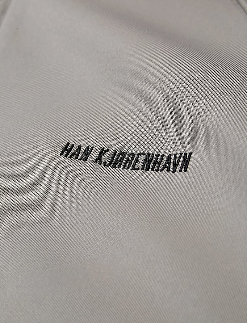 HAN Kjøbenhavn - Logo Track Jacket - forårsjakker - light grey - 3