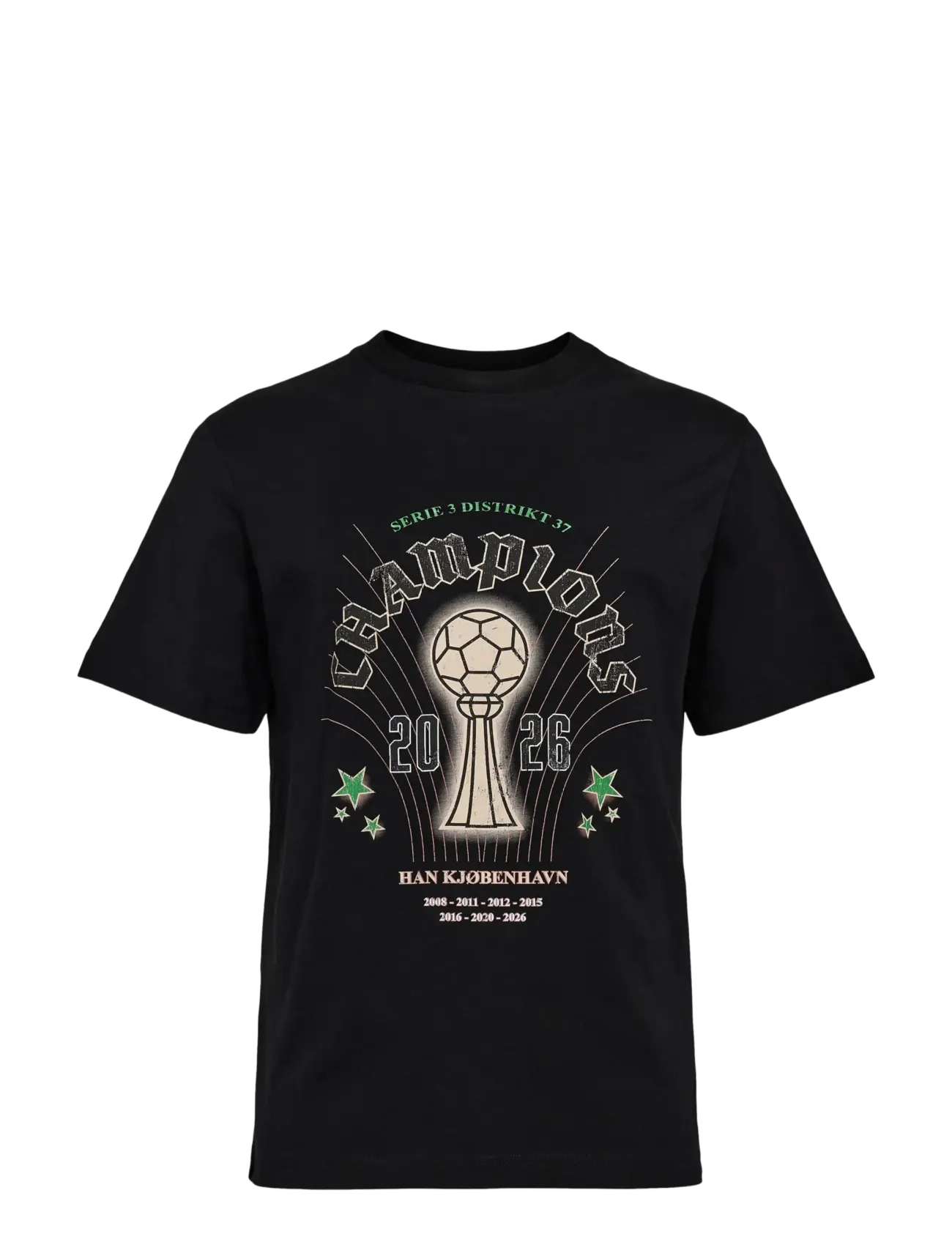 HAN Kjøbenhavn Champions Tee - New arrivals - BLACK / black