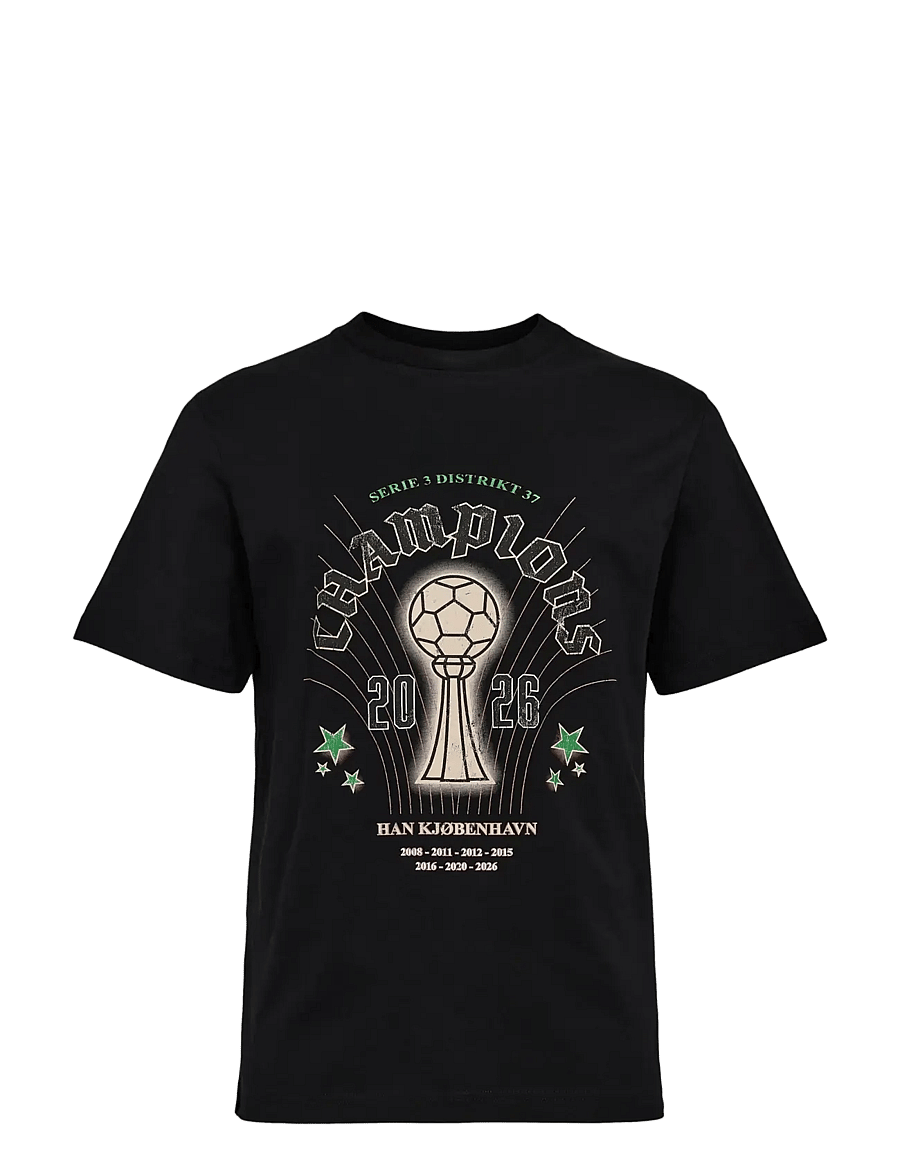 HAN Kjøbenhavn - Champions Tee - kurzärmelig - black - 1