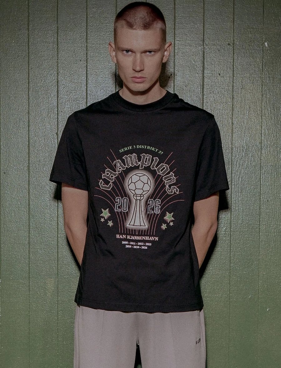 HAN Kjøbenhavn - Champions Tee - kurzärmelig - black - 0
