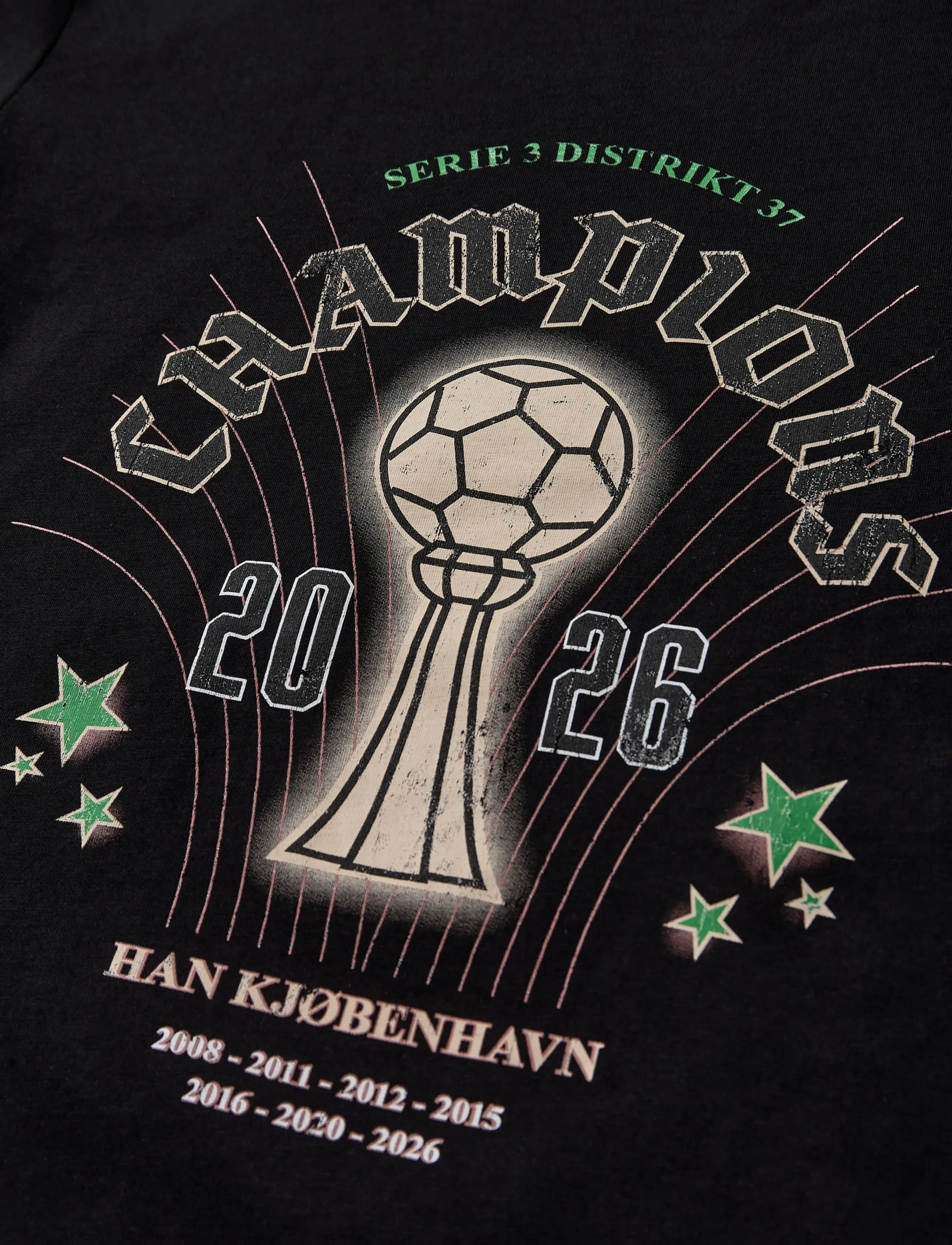HAN Kjøbenhavn - Champions Tee - lühikeste varrukatega t-särgid - black - 2