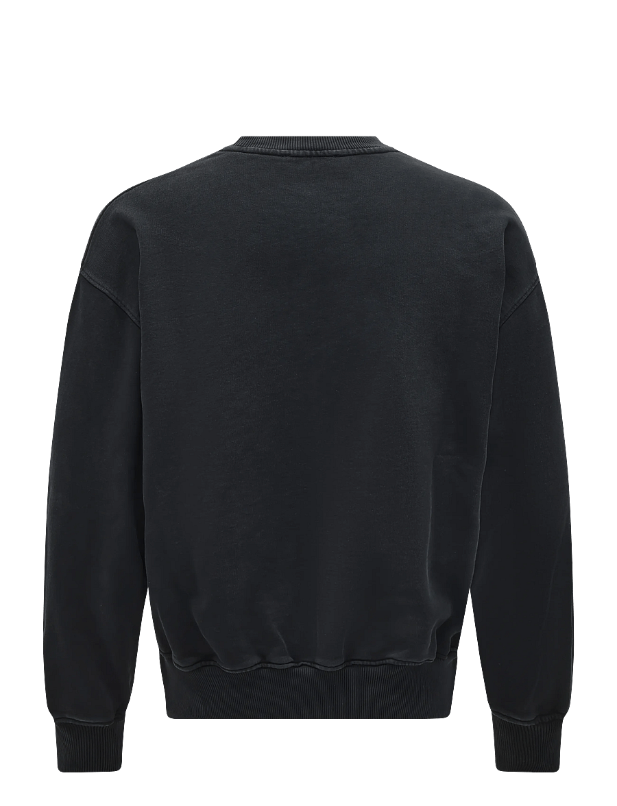HAN Kjøbenhavn - Heart Loose Crewneck - sweatshirts - dark grey - 2