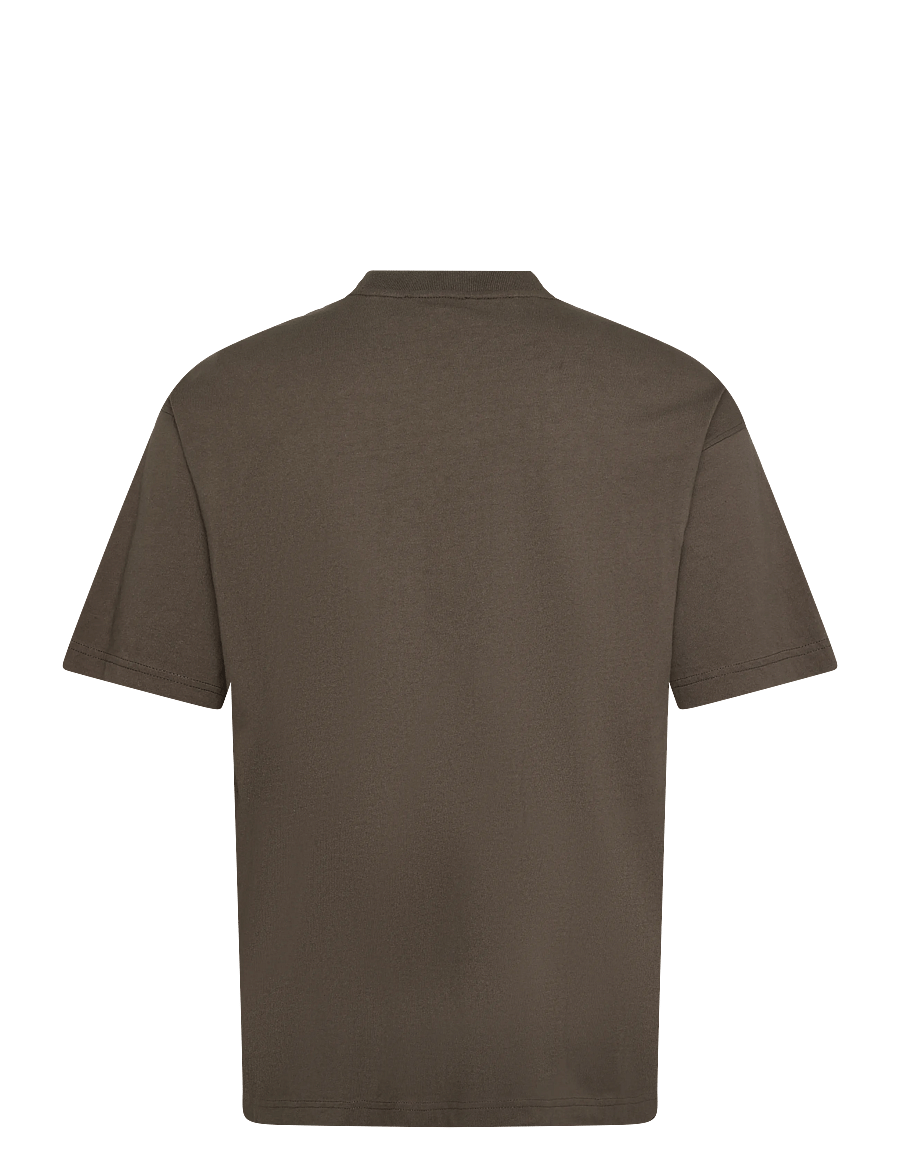 HAN Kjøbenhavn - Heart Boxy Tee - lühikeste varrukatega t-särgid - dusty brown - 2