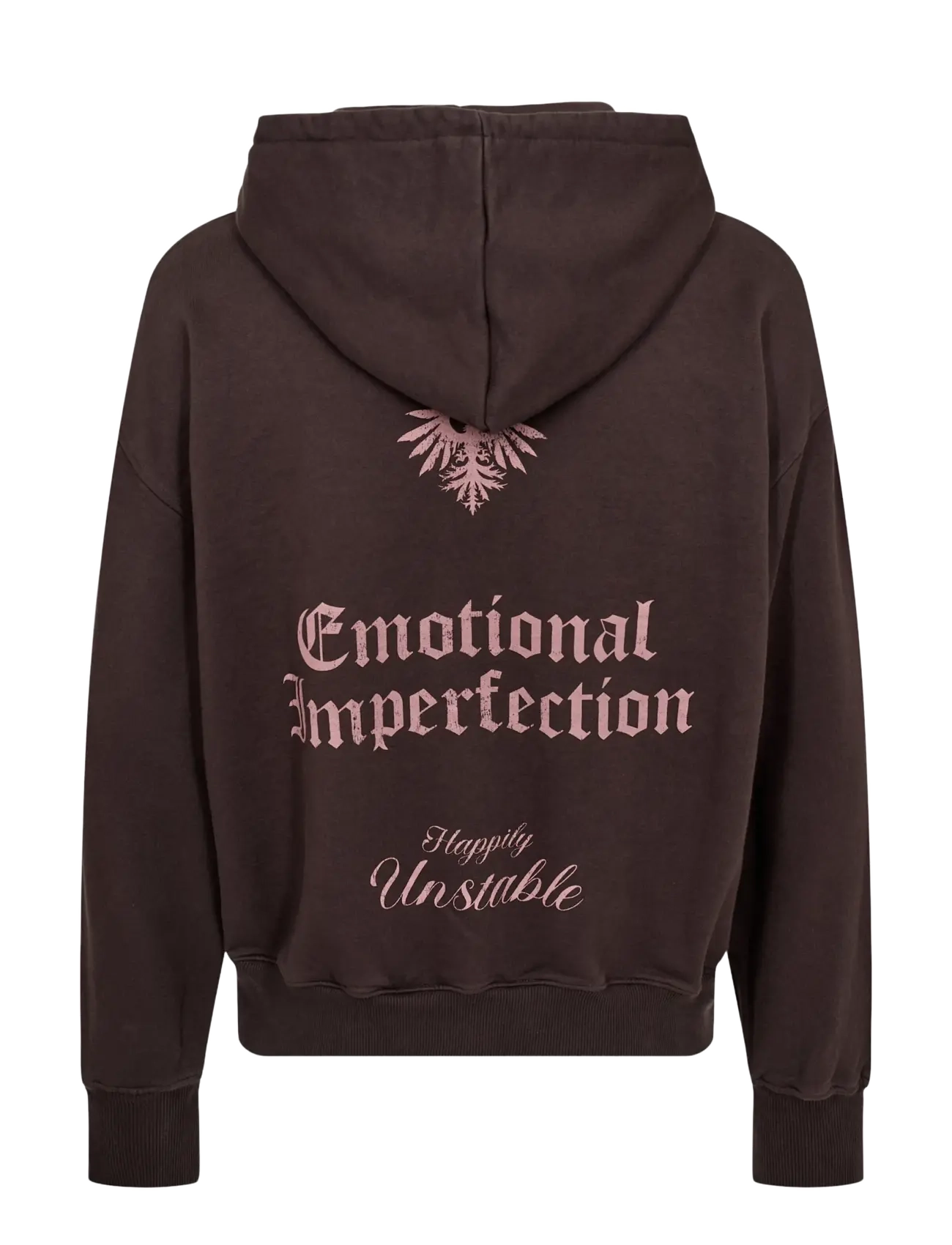 HAN Kjøbenhavn - Graphic Zip Hoodie - dark brown - 2
