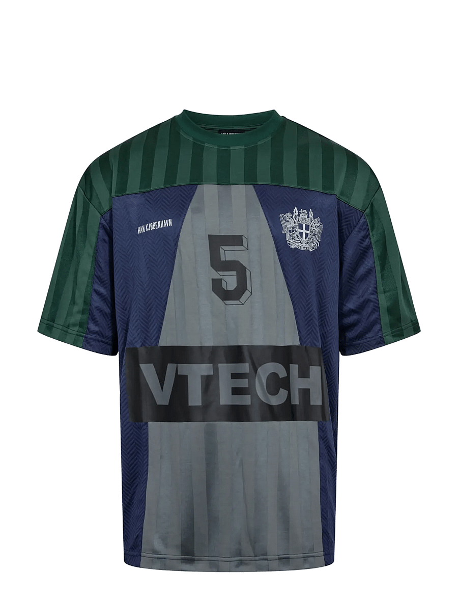 HAN Kjøbenhavn - Club Oversized Tee - lühikeste varrukatega t-särgid - deep green - 1