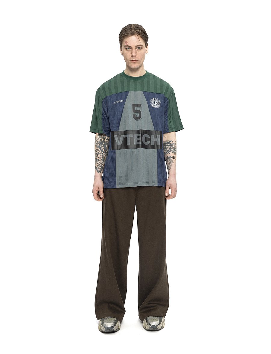 HAN Kjøbenhavn - Club Oversized Tee - lühikeste varrukatega t-särgid - deep green - 0