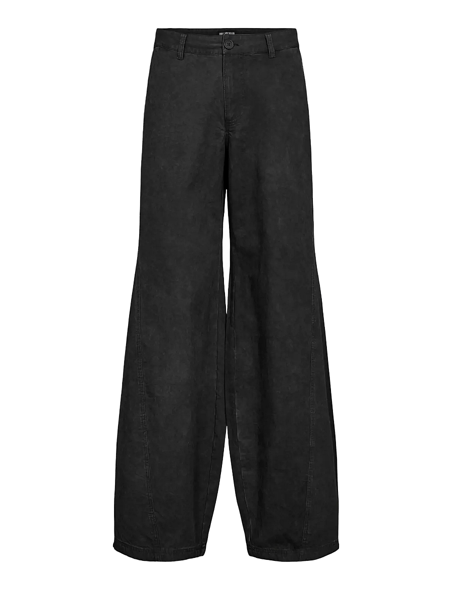 HAN Kjøbenhavn - Cargo Trousers - cargobyxor - black - 1