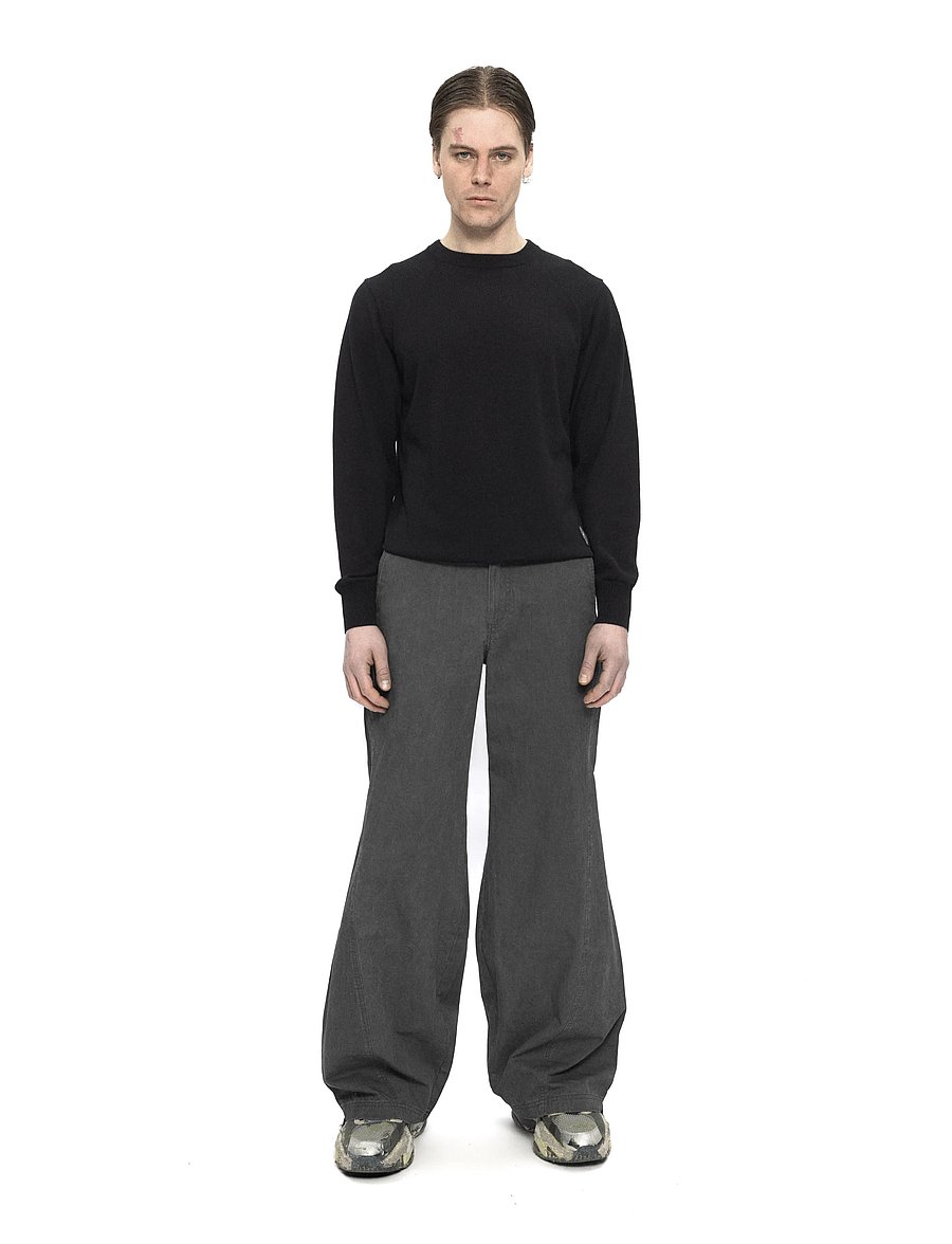 HAN Kjøbenhavn - Cargo Trousers - cargobyxor - black - 0