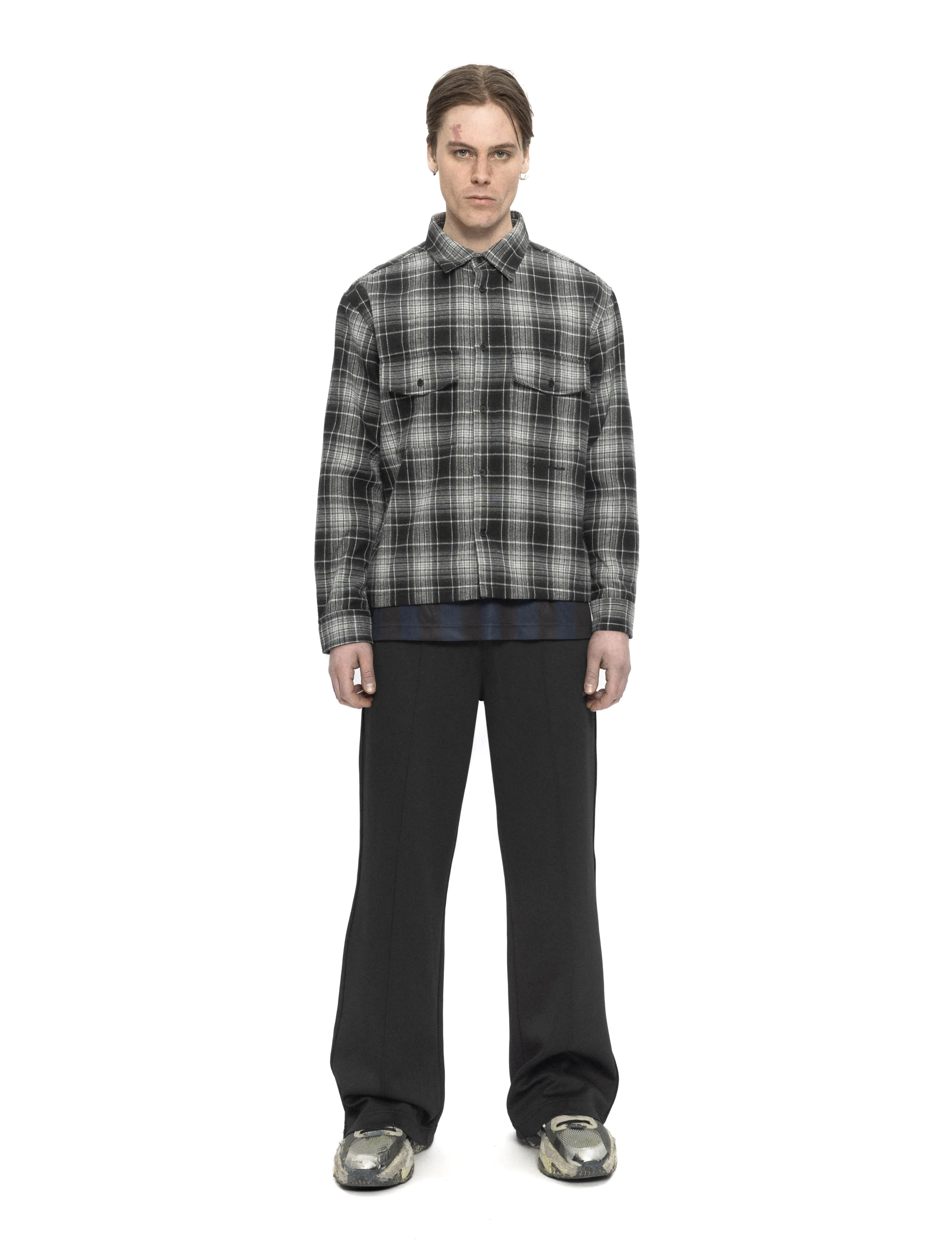 Checked Overshirt