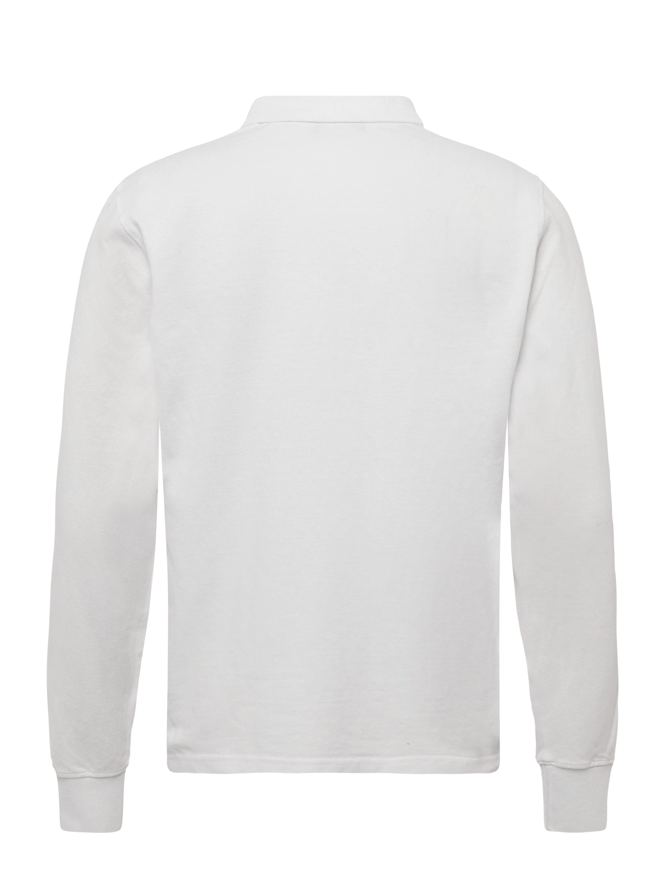 HAN Kjøbenhavn - Diamond Polo Long Sleeve Shirt - langärmelig - optic white - 2