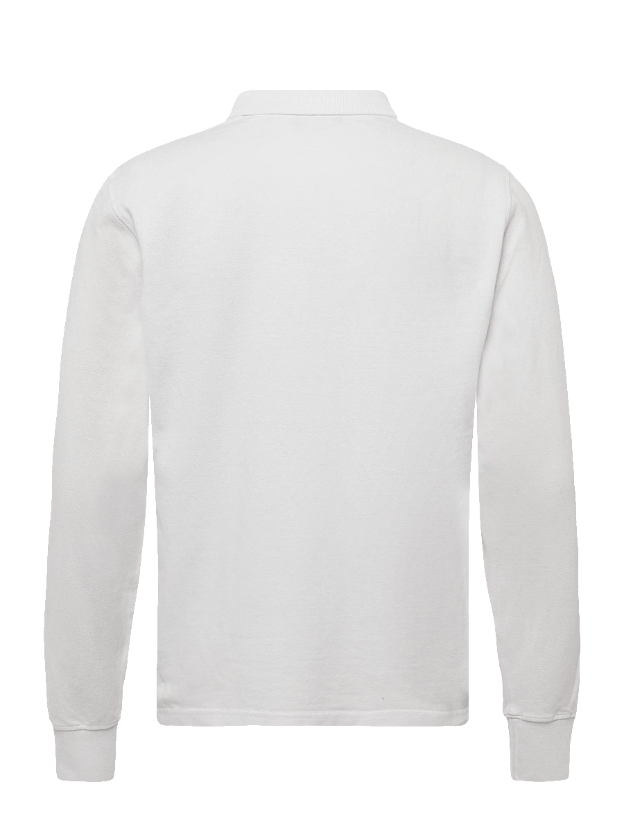 HAN Kjøbenhavn - Diamond Polo Long Sleeve Shirt - langärmelig - optic white - 2