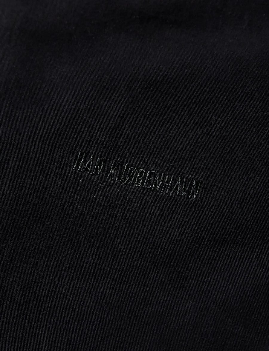HAN Kjøbenhavn - Hooded Shirt - forårsjakker - black - 2