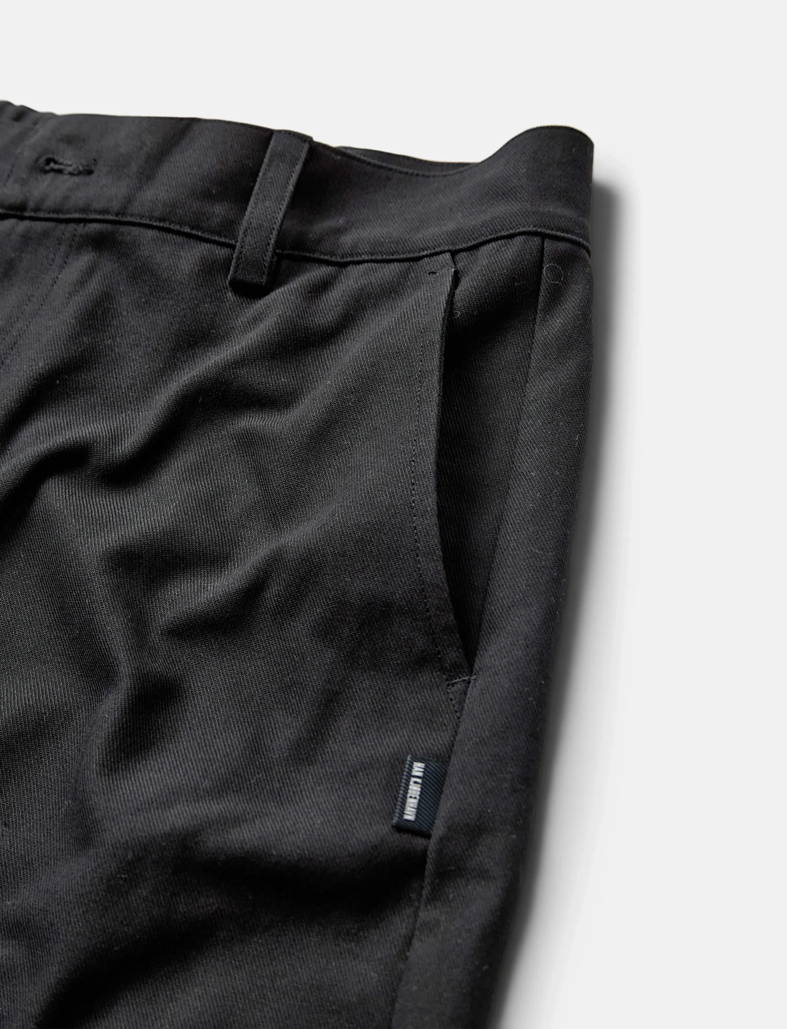 HAN Kjøbenhavn - Wide Leg Twill Pants - casual - dark grey - 2