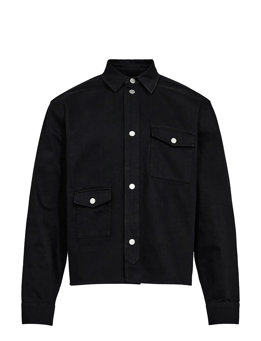 HAN Kjøbenhavn - Boxy Utility Shirt - casual overhemden - black - 1