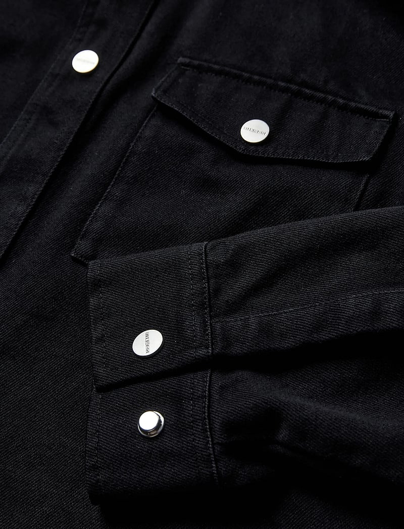 HAN Kjøbenhavn - Boxy Utility Shirt - casual hemden - black - 3