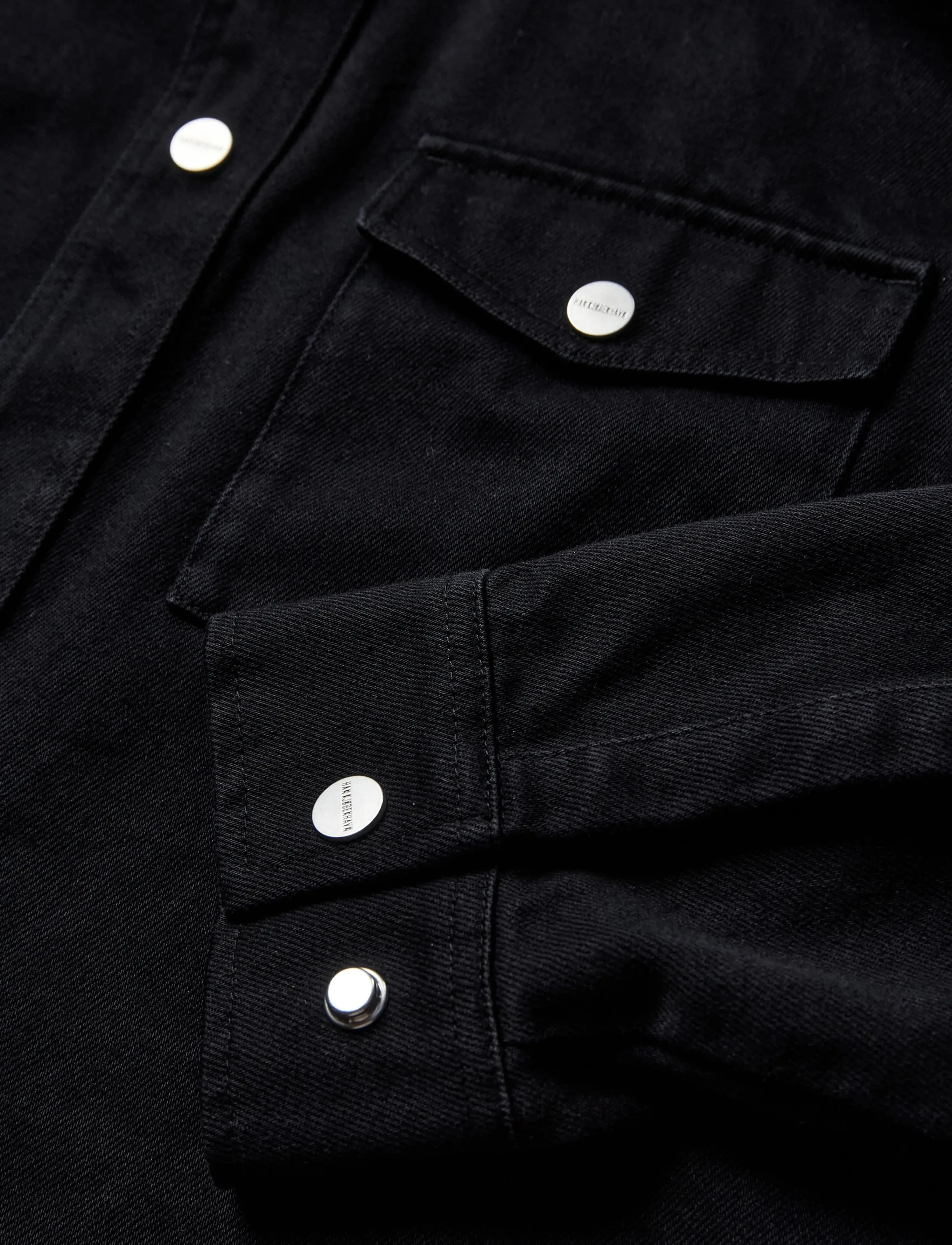 HAN Kjøbenhavn - Boxy Utility Shirt - casual overhemden - black - 3