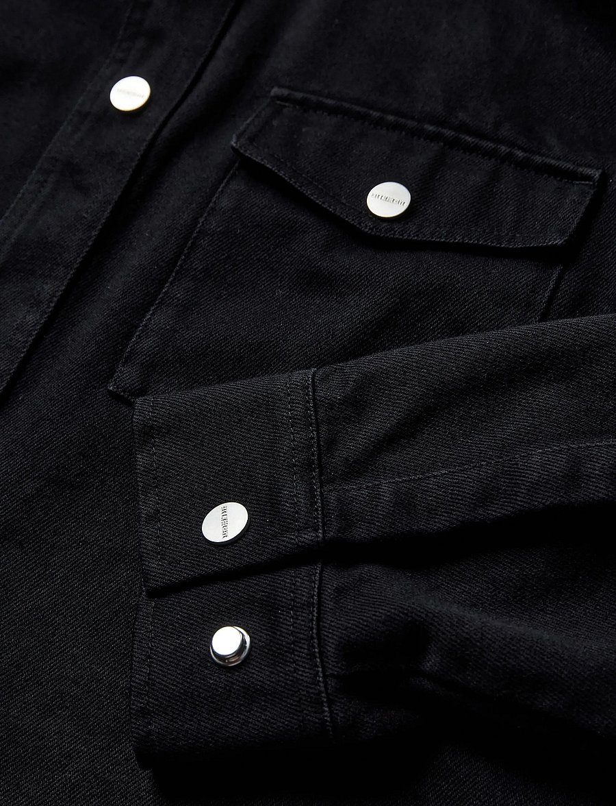 HAN Kjøbenhavn - Boxy Utility Shirt - casual overhemden - black - 3
