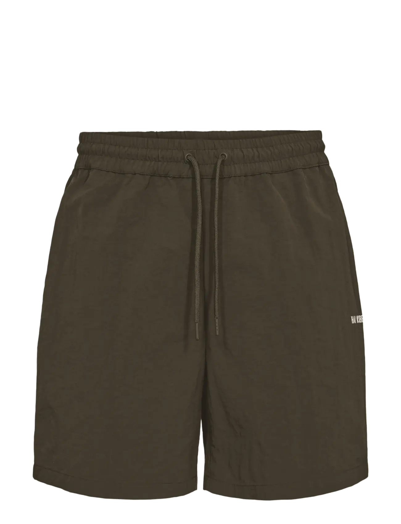 HAN Kjøbenhavn Logo Track Shorts, XL, Khakigrün - Casual Männerswear