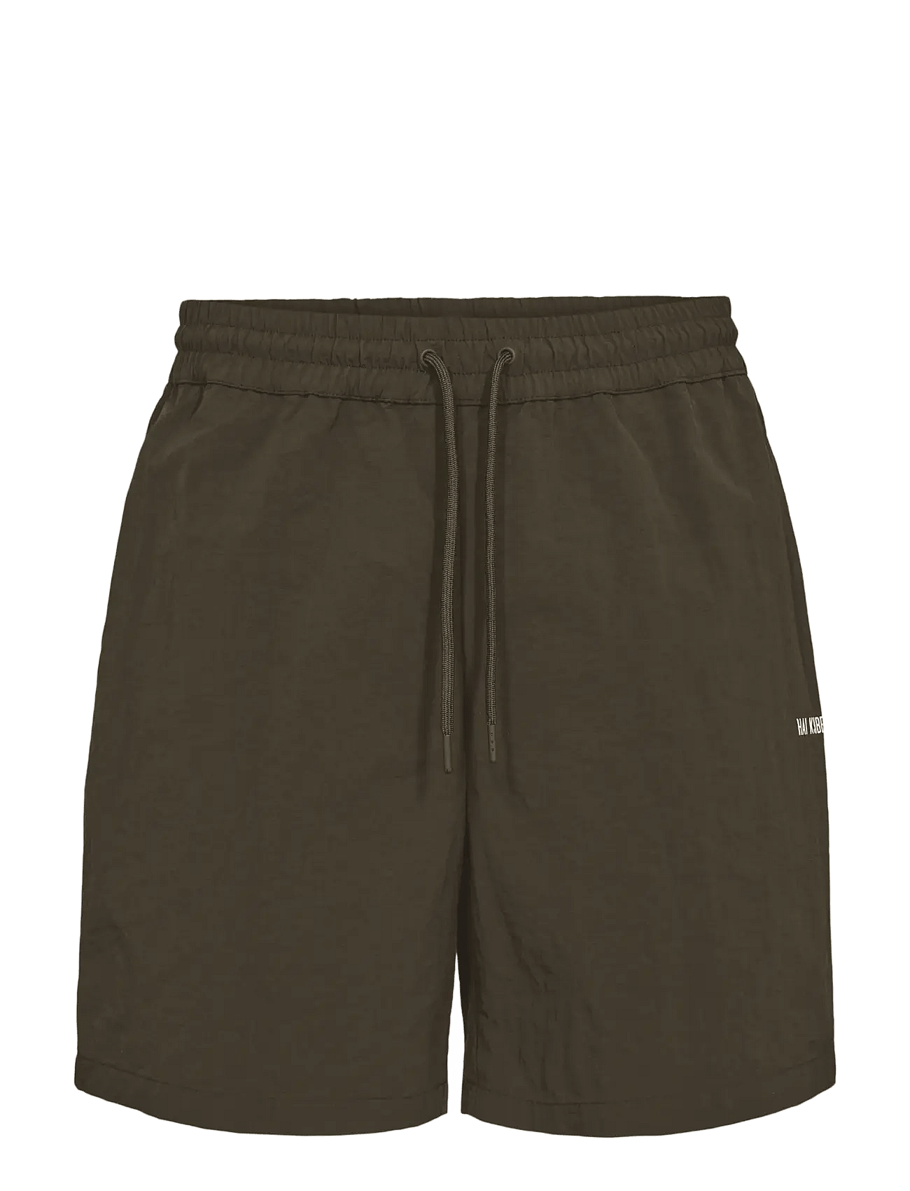 Logo Track Shorts - KHAKI