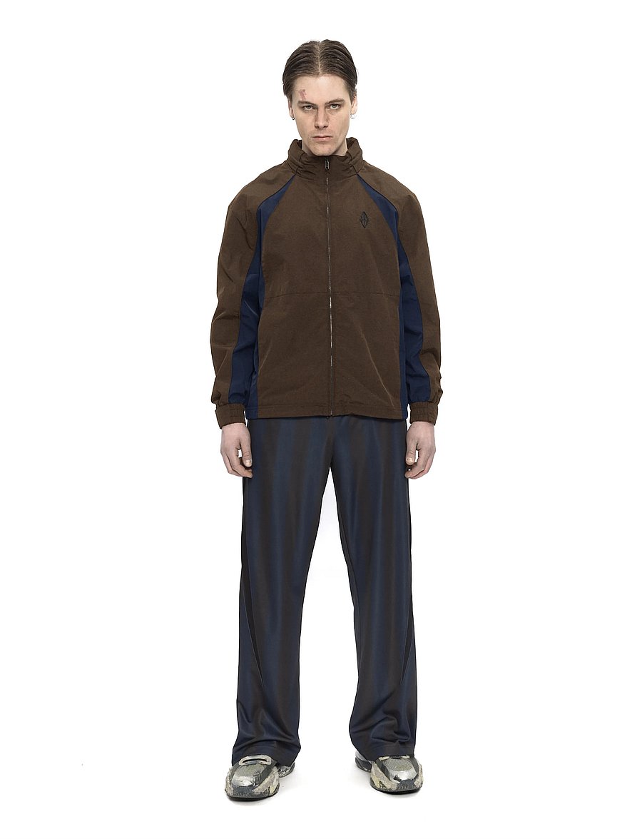 HAN Kjøbenhavn - Technical Hooded Jacket - efterårsjakker - dark brown - 0