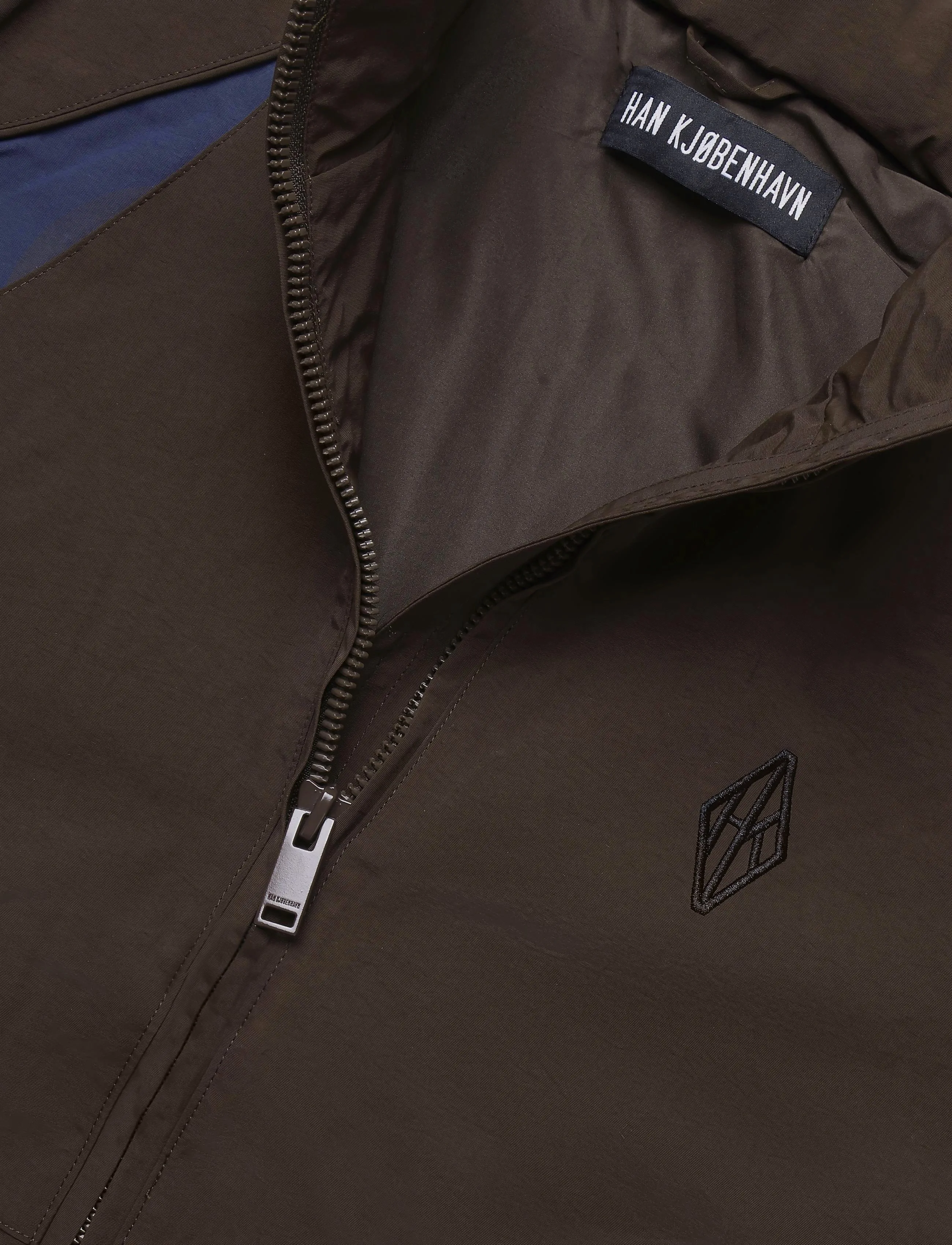 HAN Kjøbenhavn - Technical Hooded Jacket - efterårsjakker - dark brown - 3