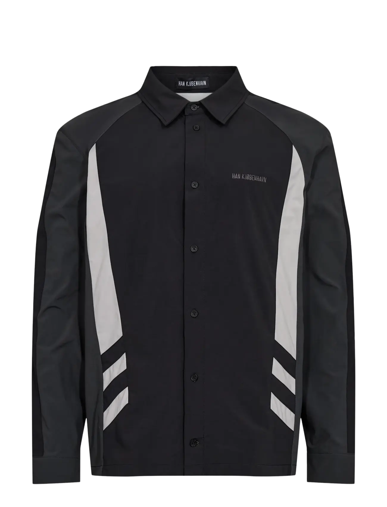 HAN Kjøbenhavn - Vintage Shirt - freizeithemden - black - 1