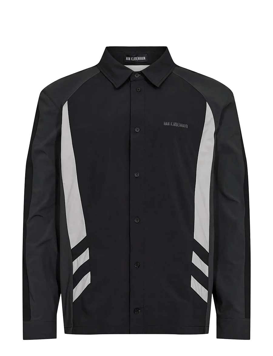 HAN Kjøbenhavn - Vintage Shirt - freizeithemden - black - 1