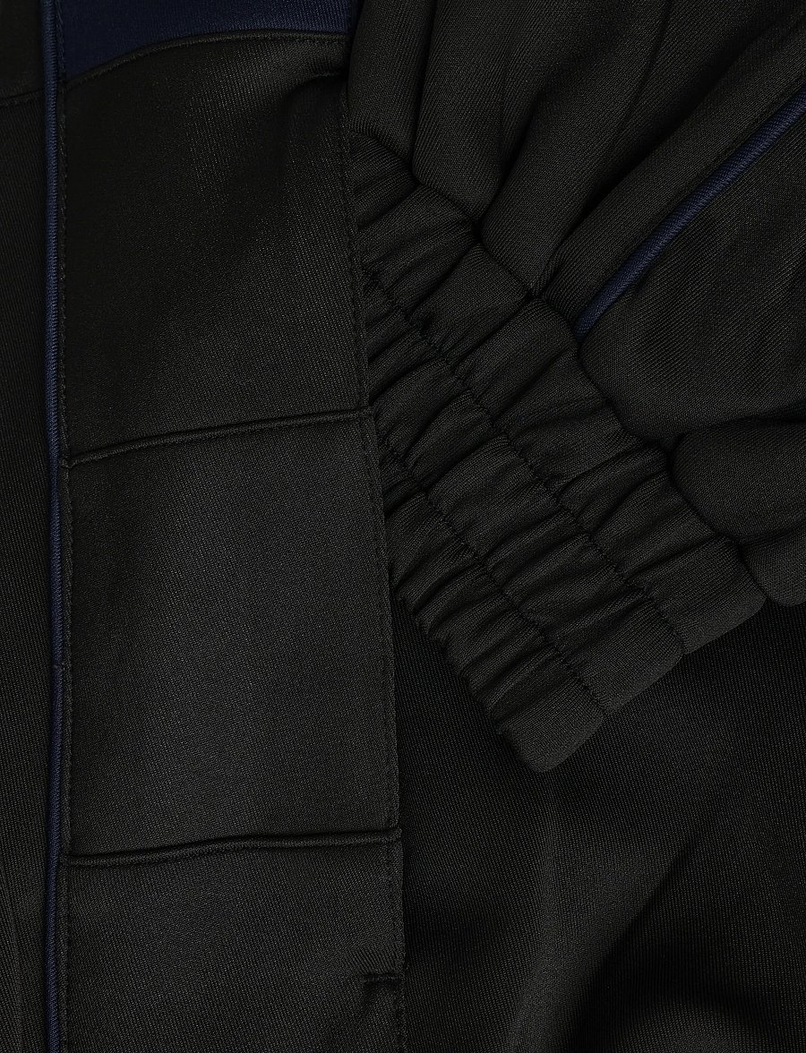 HAN Kjøbenhavn - Panel Track Jacket - herbstjacken - black - 4