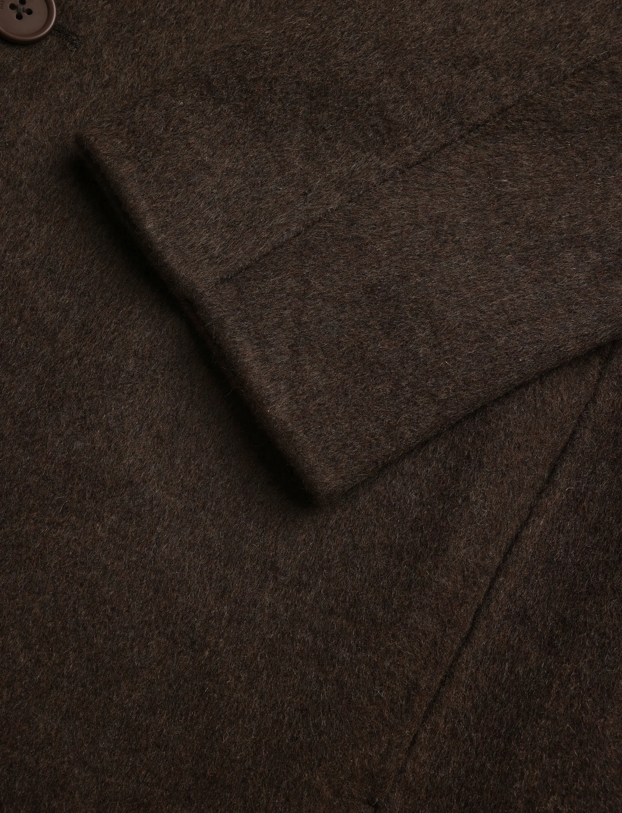 HAN Kjøbenhavn - Diamond Coat - ullrockar - dark brown - 4