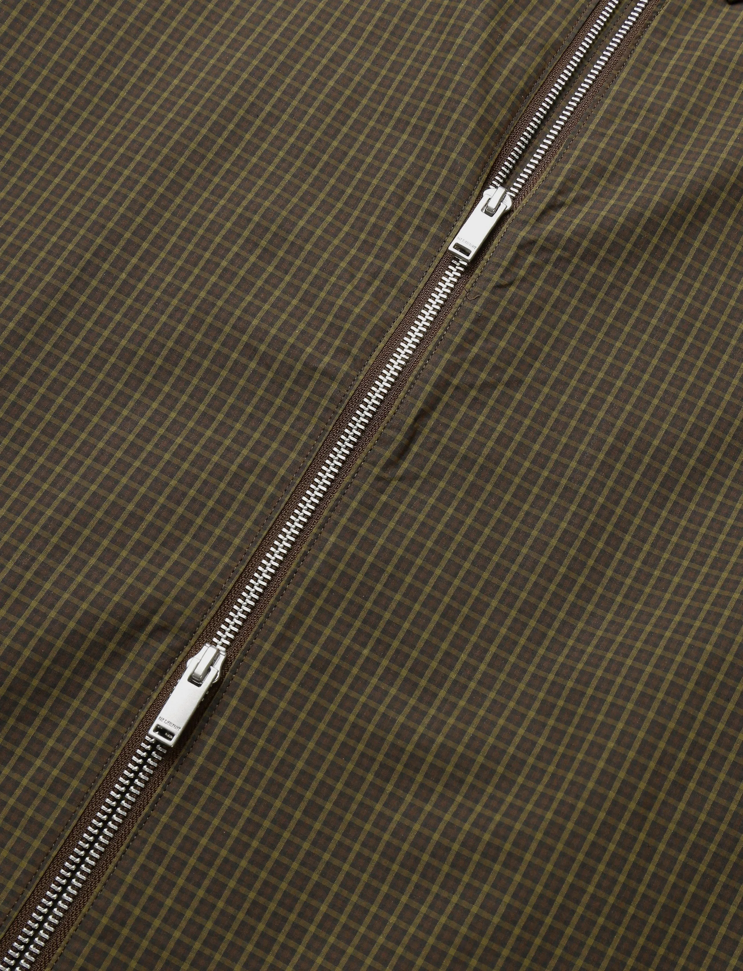 HAN Kjøbenhavn - Zip-up Boxy Shirt - achetez selon l'occasion - dark brown - 4