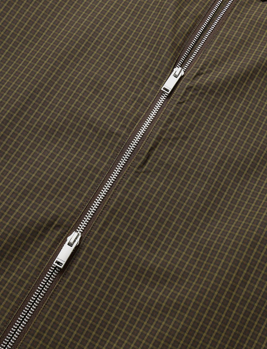 HAN Kjøbenhavn - Zip-up Boxy Shirt - achetez selon l'occasion - dark brown - 4