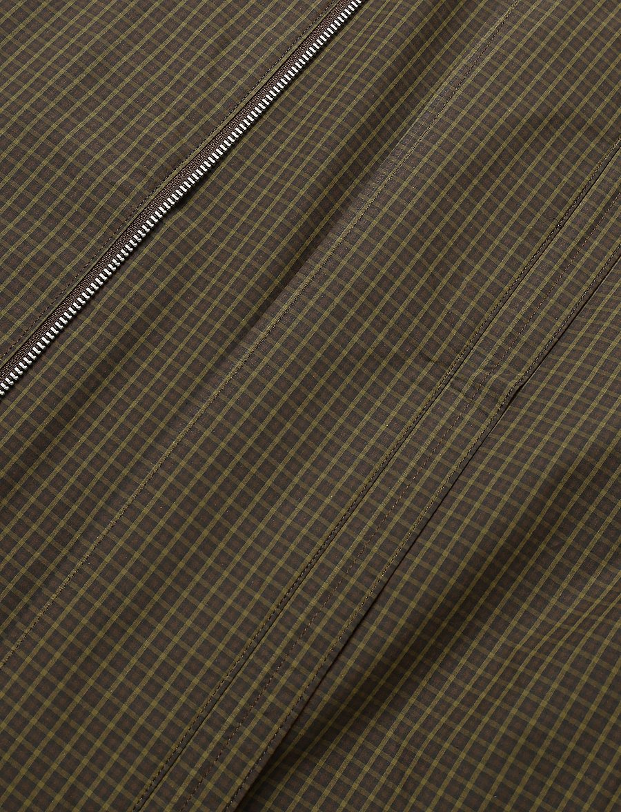 HAN Kjøbenhavn - Zip-up Boxy Shirt - achetez selon l'occasion - dark brown - 5