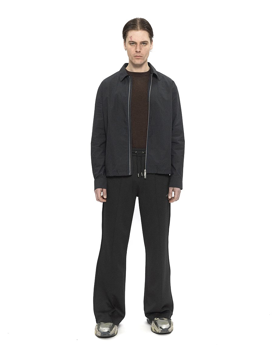 HAN Kjøbenhavn - Zip-up Boxy Shirt - midnight navy - 0