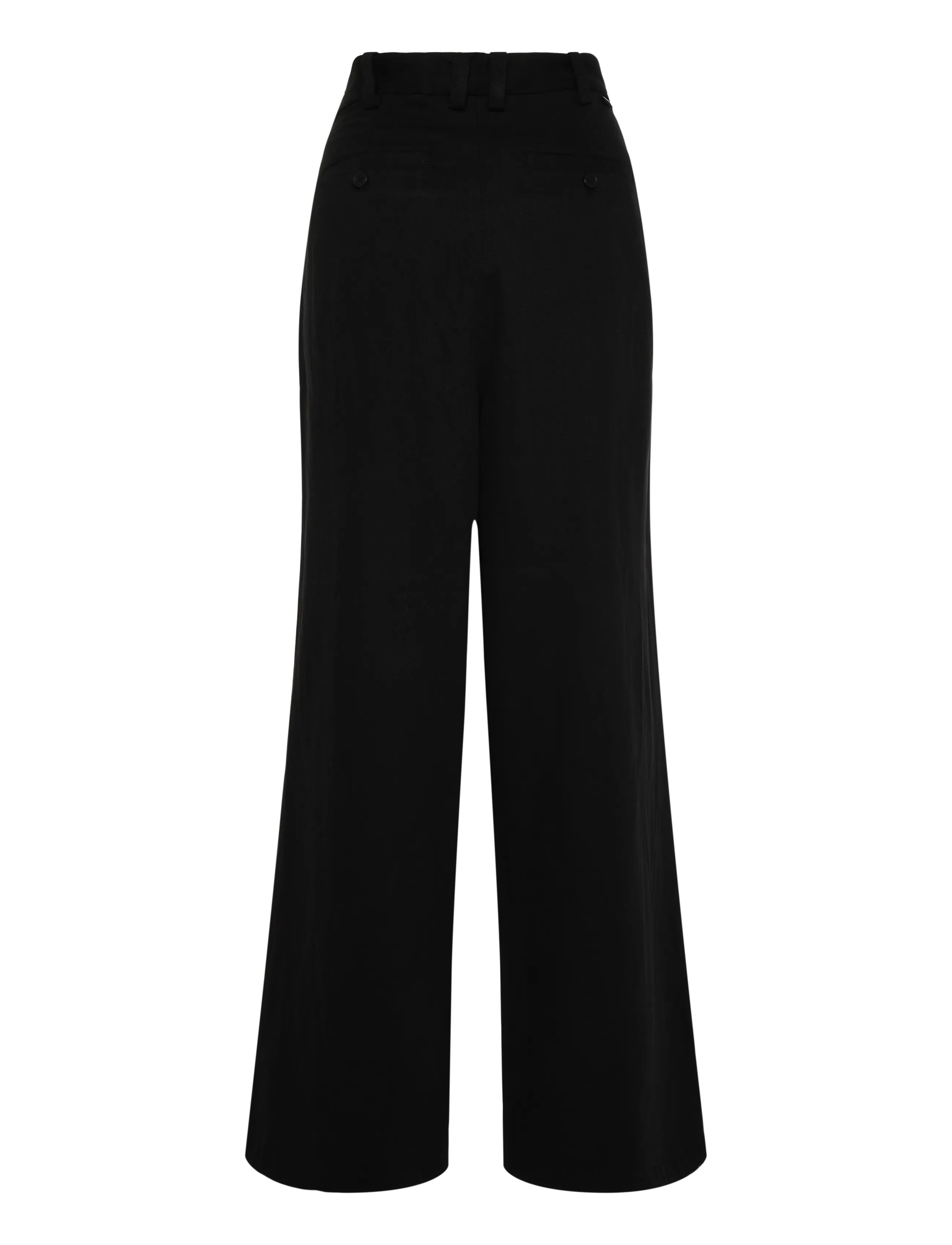 HAN Kjøbenhavn - Relaxed Tencel Trousers - vabaajapüksid - black - 2