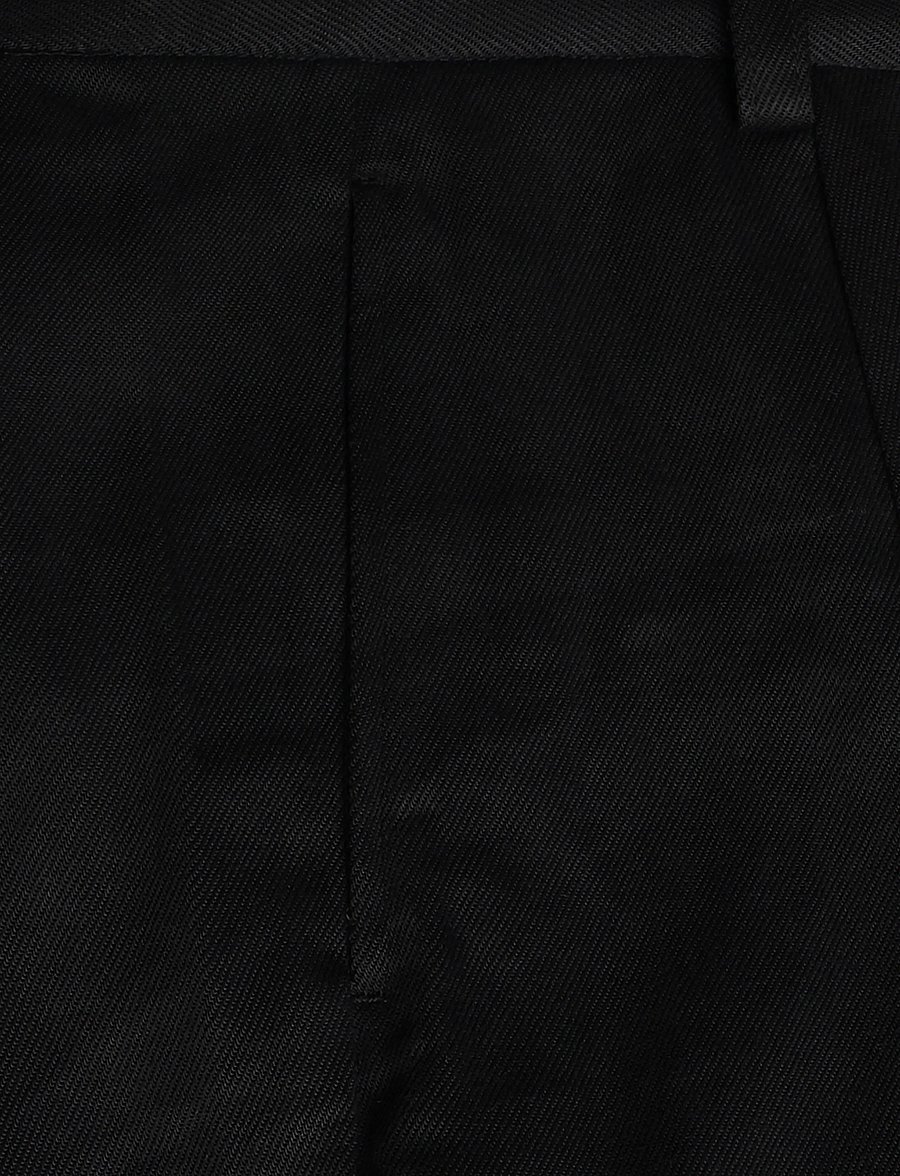 HAN Kjøbenhavn - Relaxed Tencel Trousers - vabaajapüksid - black - 4