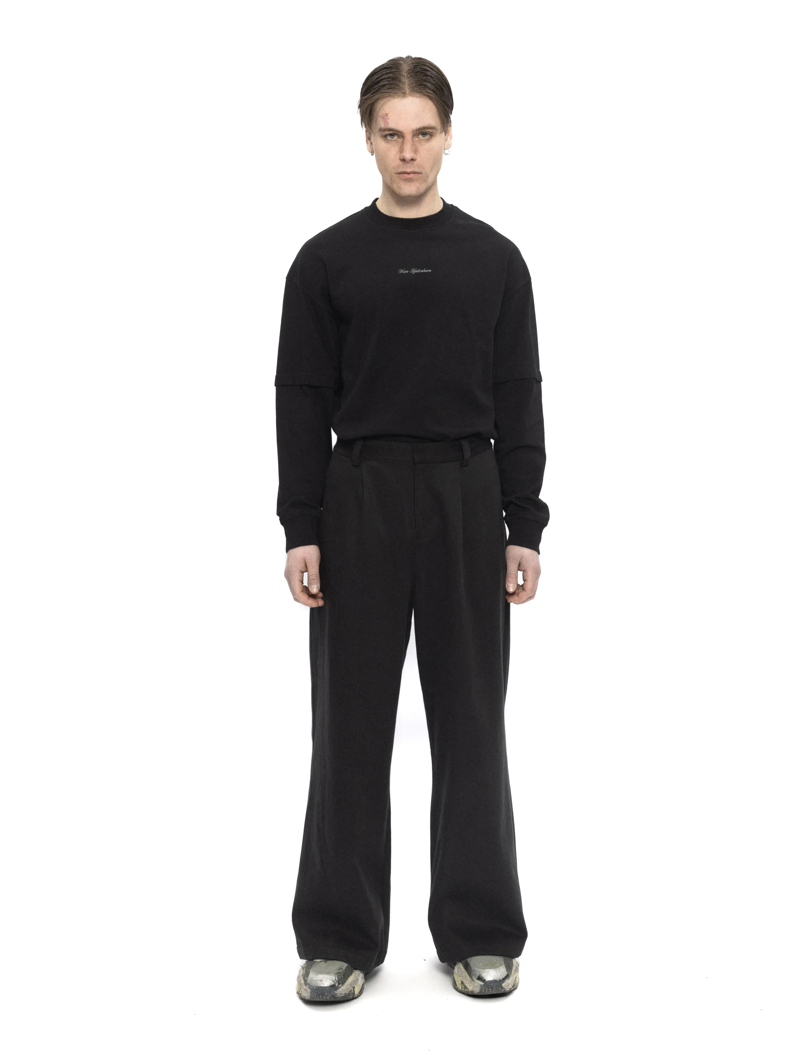 HAN Kjøbenhavn Relaxed Tencel Trousers - HAN KJØBENHAVN - DARK BROWN / brown