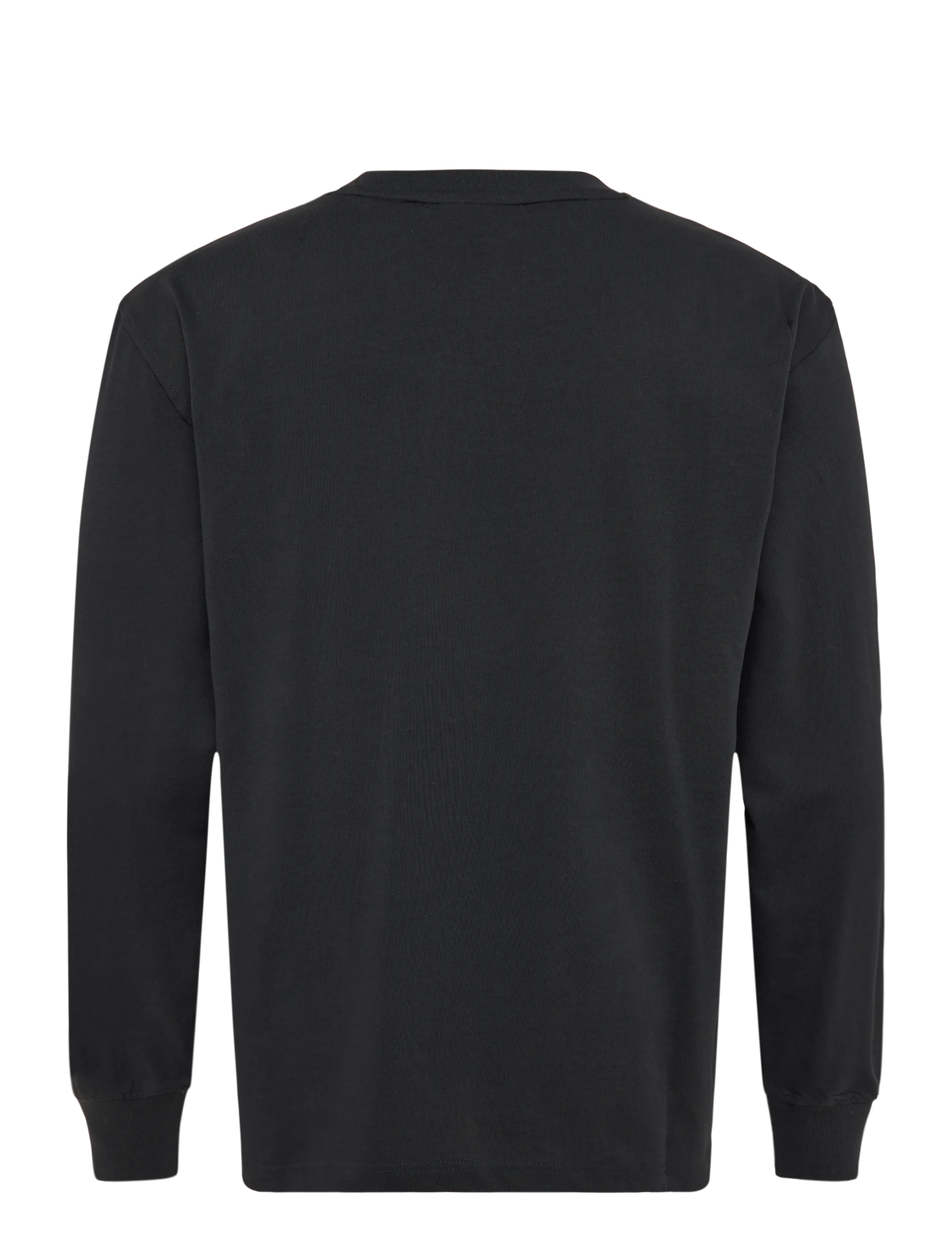 HAN Kjøbenhavn - Daily Regular Long Sleeve Tee - langærmede t-shirts - black - 1