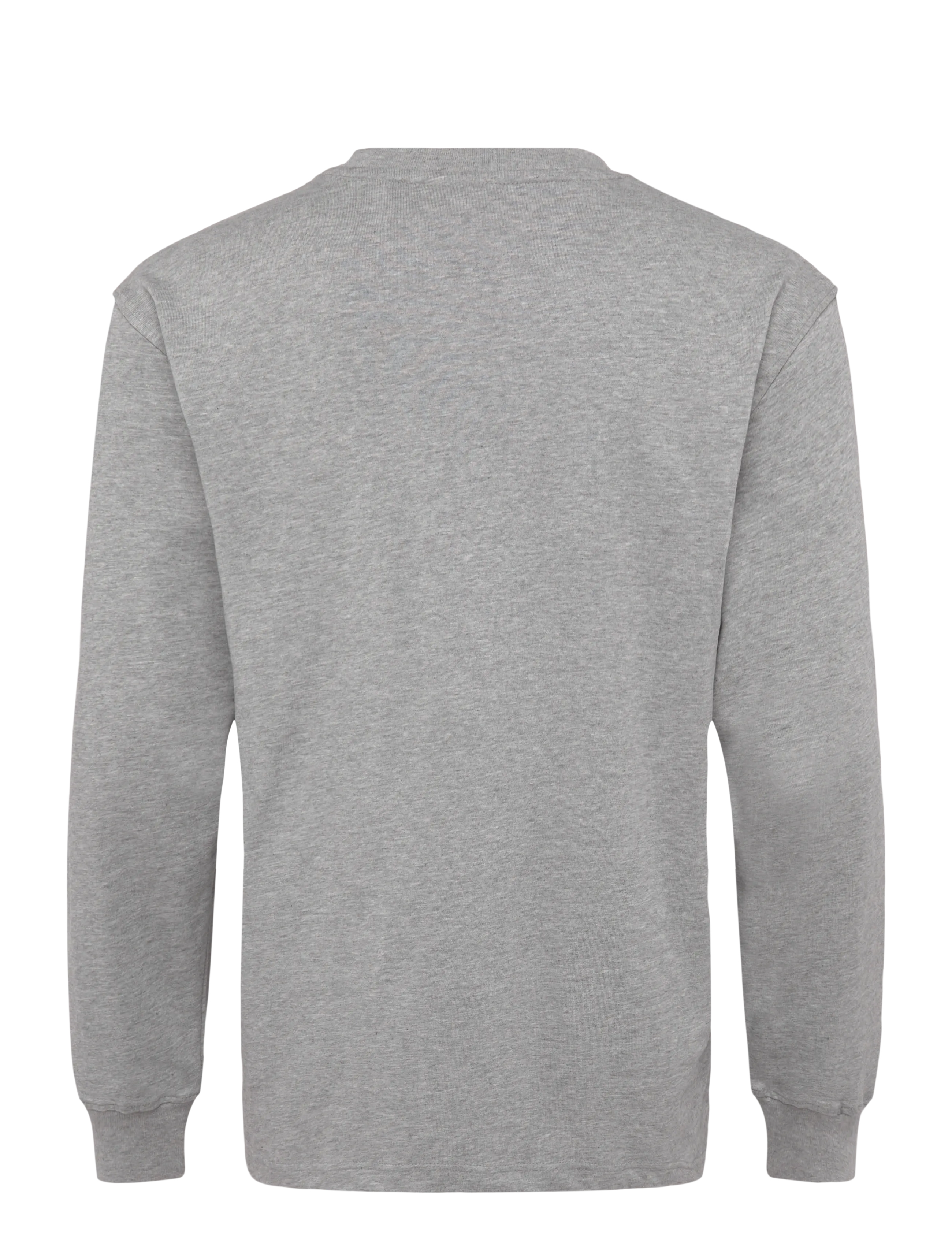 HAN Kjøbenhavn - Daily Regular Long Sleeve Tee - marškinėliai ilgomis rankovėmis - grey melange - 1