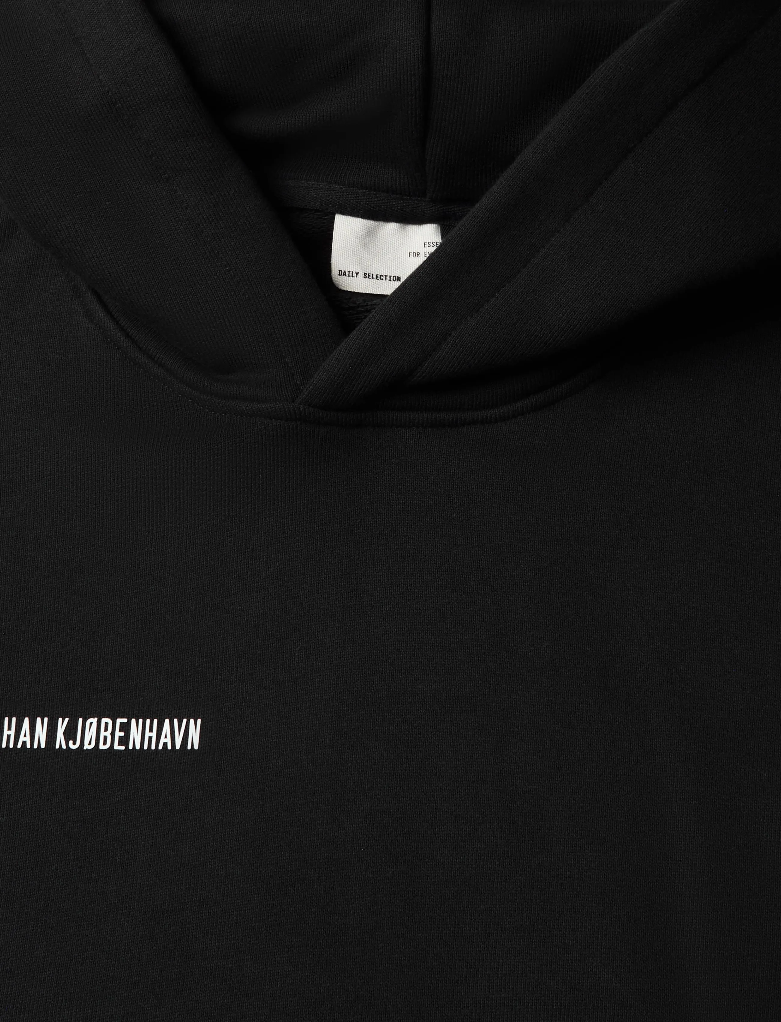 HAN Kjøbenhavn - Daily Regular Hoodie - sweatshirts - black - 2