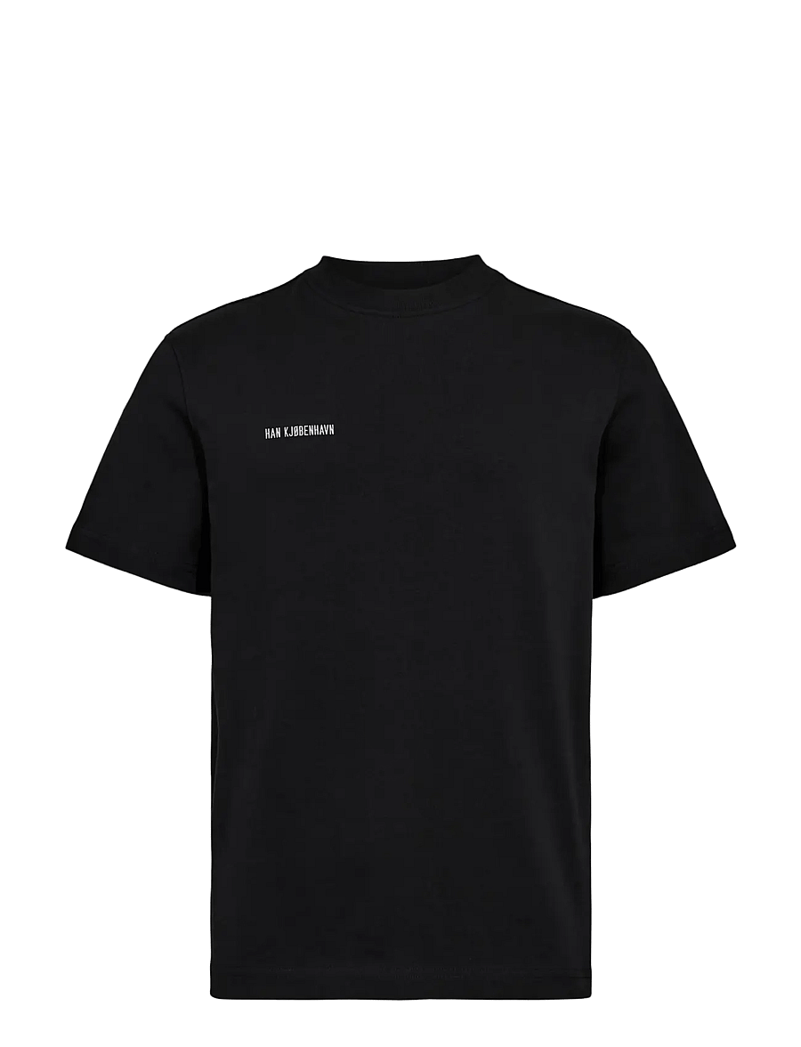 HAN Kjøbenhavn - Daily Regular Tee - kurzärmelig - black - 0