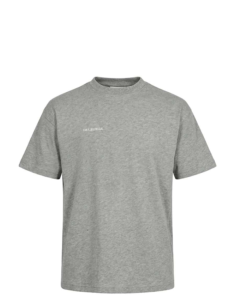 HAN Kjøbenhavn - Daily Regular Tee - kurzärmelig - grey melange - 0