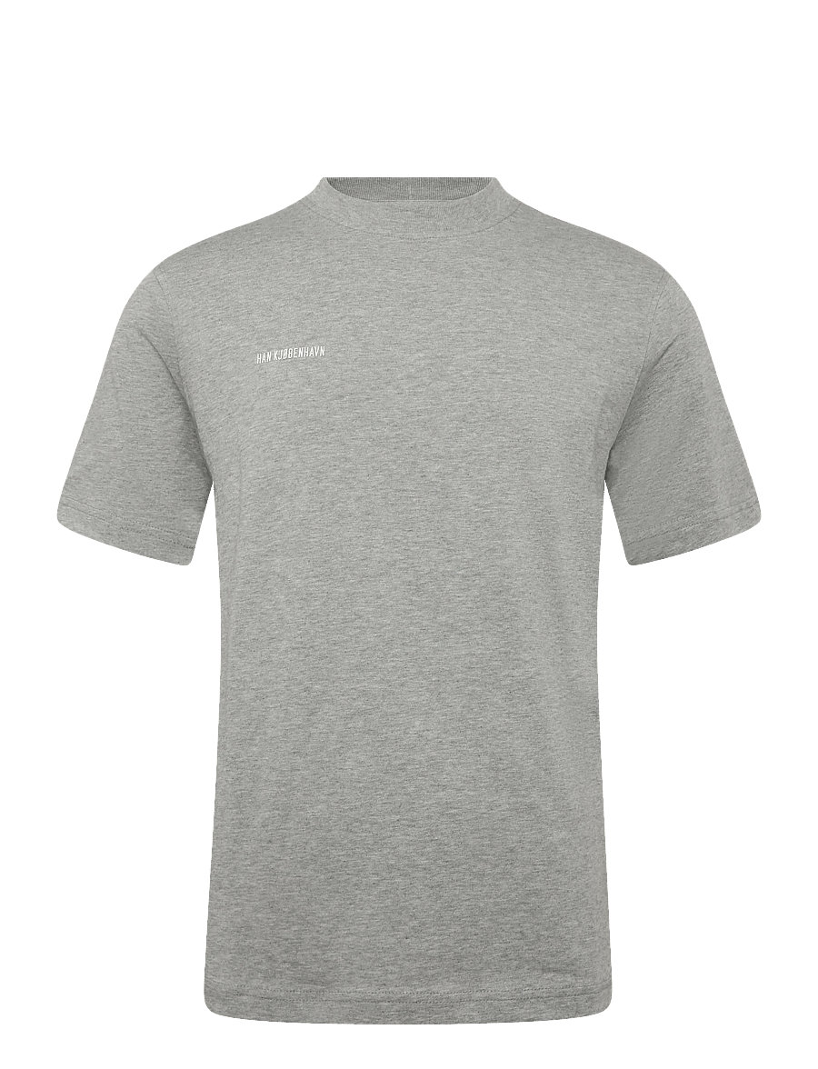 HAN Kjøbenhavn - Daily Regular Tee - lühikeste varrukatega t-särgid - grey melange - 0