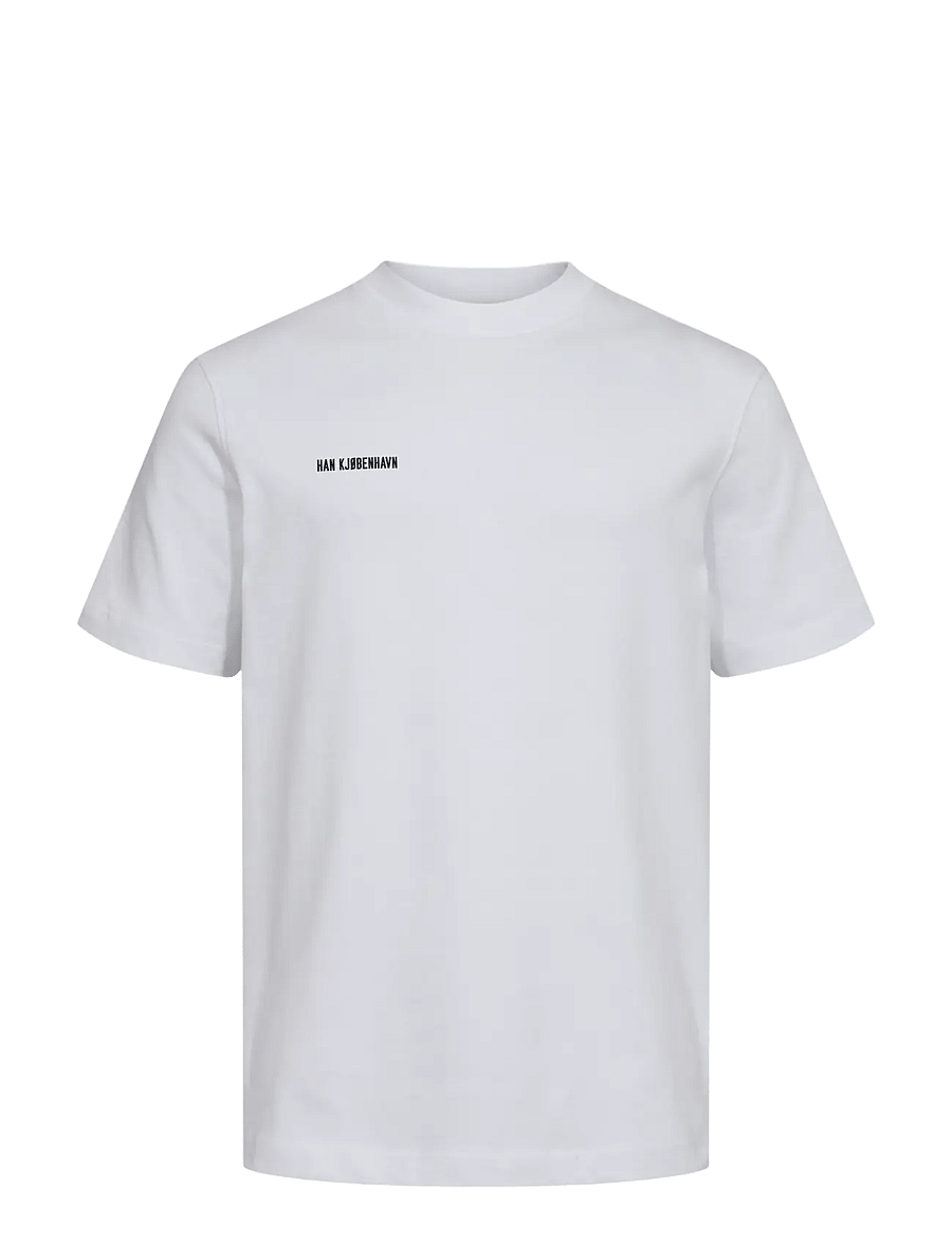 HAN Kjøbenhavn - Daily Regular Tee - kortärmade t-shirts - white - 0