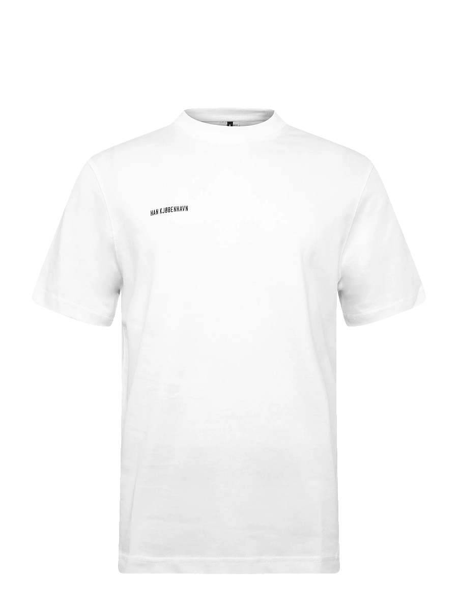 HAN Kjøbenhavn - Daily Regular Tee - kortärmade t-shirts - white - 0