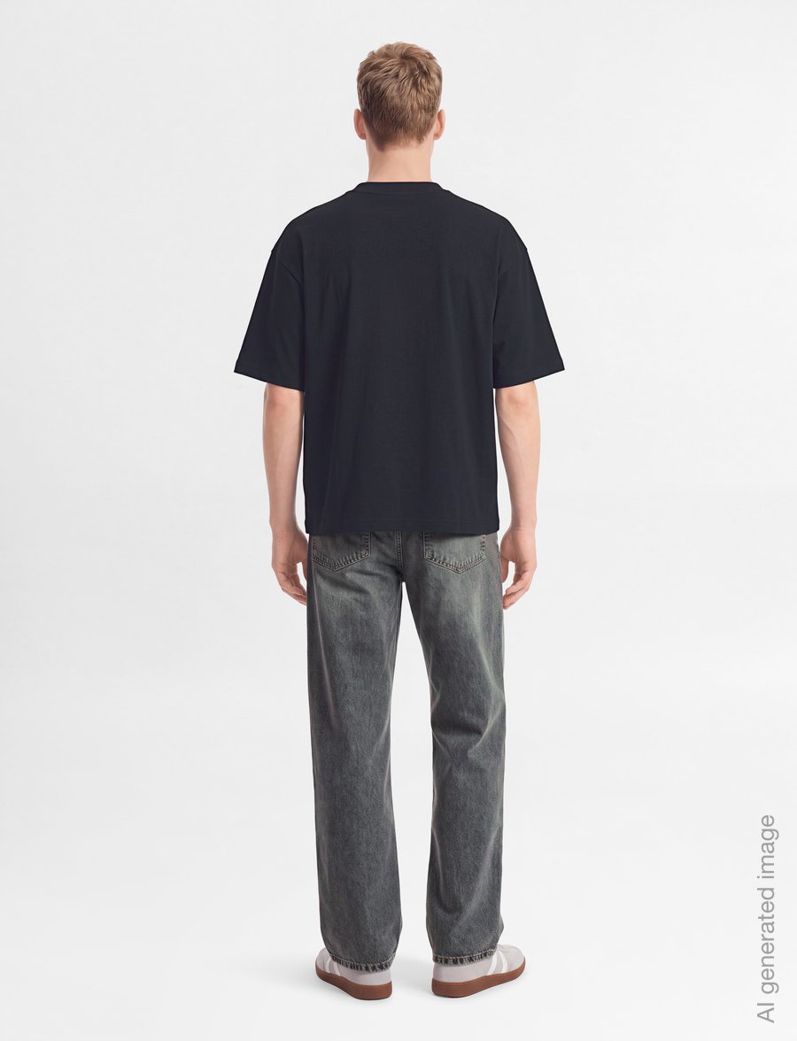 HAN Kjøbenhavn - Daily Boxy Tee - kurzärmelig - black - 4