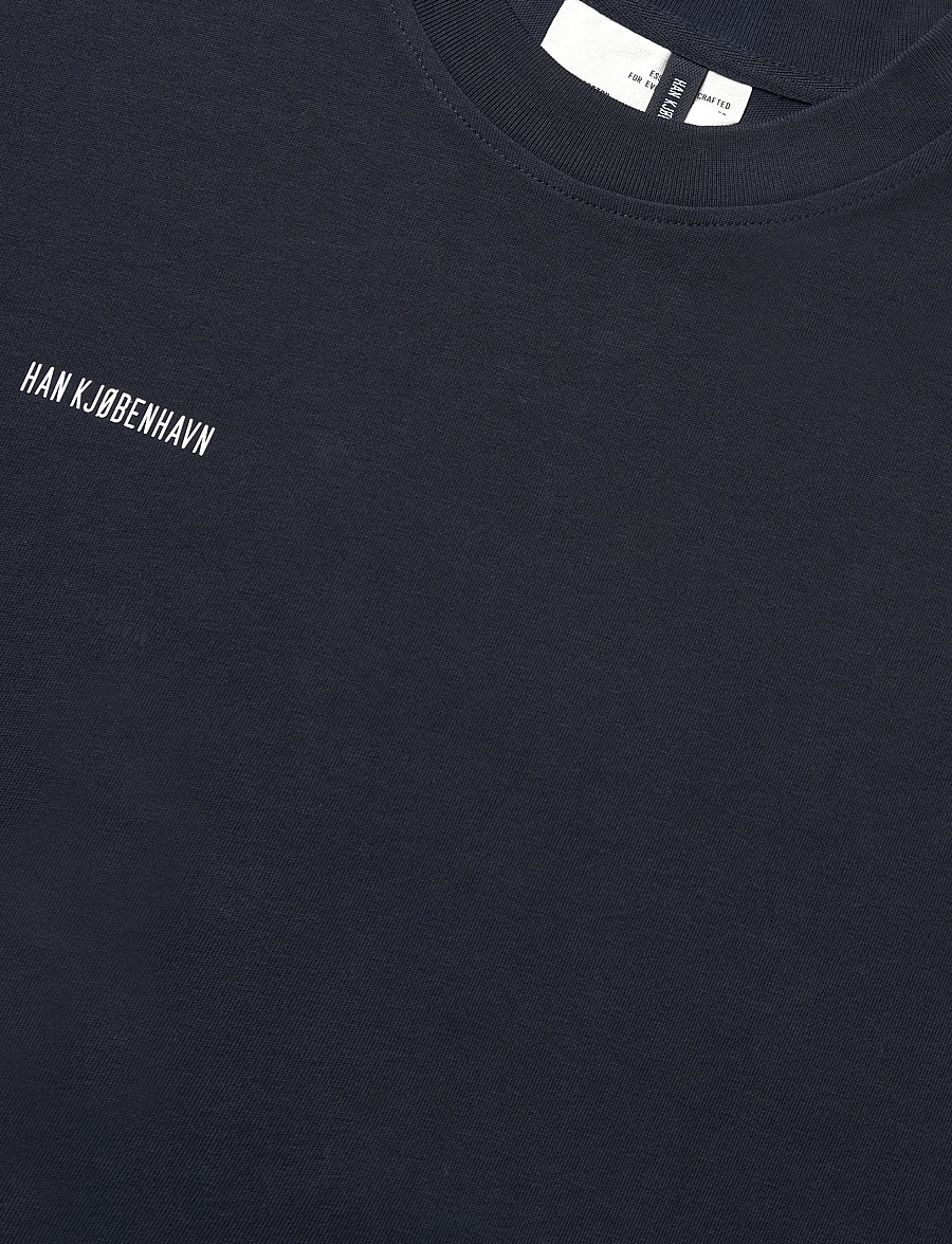 HAN Kjøbenhavn - Daily Boxy Tee - kortærmede t-shirts - black - 2